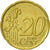 REPUBLIKA IRLANDII, 20 Euro Cent, 2002, Sandyford, EF(40-45), Mosiądz, KM:36