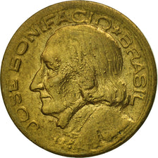 Brasile, 10 Centavos, 1955, BB+, Alluminio-bronzo, KM:561