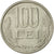 Coin, Romania, 100 Lei, 1993, MS(60-62), Nickel plated steel, KM:111