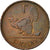Moneda, REPÚBLICA DE IRLANDA, Penny, 1942, MBC, Bronce, KM:11