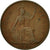 Coin, Great Britain, George VI, Penny, 1947, EF(40-45), Bronze, KM:845