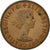 Coin, Great Britain, Elizabeth II, Penny, 1966, EF(40-45), Bronze, KM:897