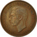 Coin, Great Britain, George VI, Penny, 1940, EF(40-45), Bronze, KM:845