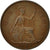 Coin, Great Britain, George VI, Penny, 1940, EF(40-45), Bronze, KM:845