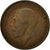 Moneta, Gran Bretagna, George V, 1/2 Penny, 1921, MB, Bronzo, KM:809