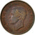 Coin, Great Britain, George VI, Farthing, 1943, EF(40-45), Bronze, KM:843