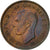 Coin, Great Britain, George VI, Farthing, 1946, EF(40-45), Bronze, KM:843