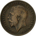 Coin, Great Britain, George V, Farthing, 1917, EF(40-45), Bronze, KM:808.1