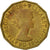 Coin, Great Britain, Elizabeth II, 3 Pence, 1967, AU(50-53), Nickel-brass