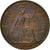 Coin, Great Britain, George VI, Penny, 1938, VF(30-35), Bronze, KM:845