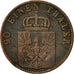 Coin, German States, PRUSSIA, Wilhelm I, 4 Pfennig, 1862, Berlin, VF(30-35)