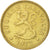 Moneta, Finlandia, 10 Pennia, 1972, AU(50-53), Aluminium-Brąz, KM:46