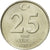 Moneda, Turquía, 25 New Kurus, 2005, Istanbul, EBC, Cobre - níquel - cinc
