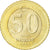 Moneda, Turquía, 50 New Kurus, 2005, Istanbul, EBC, Bimetálico, KM:1168