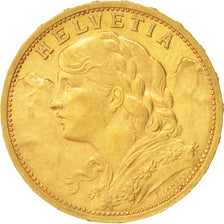 Svizzera, 20 Francs, 1901, Bern, SPL, Oro, KM:35.1