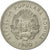 Moneta, Romania, 25 Bani, 1960, BB, Acciaio ricoperto in nichel, KM:88