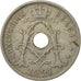 Coin, Belgium, 25 Centimes, 1921, EF(40-45), Copper-nickel, KM:69