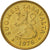 Moneta, Finlandia, 10 Pennia, 1976, AU(55-58), Aluminium-Brąz, KM:46