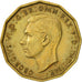 Coin, Great Britain, George VI, 3 Pence, 1941, EF(40-45), Nickel-brass, KM:849