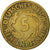 Munten, Duitsland, Weimarrepubliek, 5 Rentenpfennig, 1924, Stuttgart, ZF