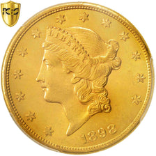 United States, Liberty Head, $20, Double Eagle, 1898-S, PCGS MS64, KM:74.3