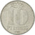 Coin, GERMAN-DEMOCRATIC REPUBLIC, 10 Pfennig, 1980, Berlin, EF(40-45), Aluminum