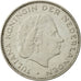Moneta, Holandia, Juliana, 2-1/2 Gulden, 1972, EF(40-45), Nikiel, KM:191