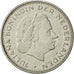 Moneta, Holandia, Juliana, 2-1/2 Gulden, 1970, EF(40-45), Nikiel, KM:191