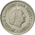 Monnaie, Pays-Bas, Juliana, 25 Cents, 1962, SUP, Nickel, KM:183