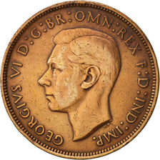 Coin, Great Britain, George VI, Penny, 1944, EF(40-45), Bronze, KM:845