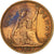 Coin, Great Britain, Elizabeth II, Penny, 1967, EF(40-45), Bronze, KM:897