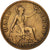 Moneta, Gran Bretagna, George V, 1/2 Penny, 1935, MB, Bronzo, KM:837
