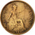 Moneta, Gran Bretagna, George V, 1/2 Penny, 1936, MB, Bronzo, KM:837