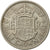 Moneda, Gran Bretaña, Elizabeth II, 1/2 Crown, 1960, MBC, Cobre - níquel