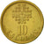 Monnaie, Portugal, 10 Escudos, 1989, TTB+, Nickel-brass, KM:633