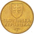 Moneta, Slovacchia, Koruna, 2005, SPL-, Acciaio placcato in bronzo, KM:12