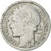 Coin, France, Morlon, 2 Francs, 1944, Paris, EF(40-45), Aluminum, KM:886a.1