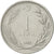 Moneda, Turquía, Lira, 1965, EBC, Acero inoxidable, KM:889a.1