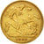 Gran Bretaña, Edward VII, 1/2 Sovereign, 1902, London, MBC, Oro, KM:804