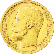 Münze, Russland, Nicholas II, 15 Roubles, 1897, St. Petersburg, SS+, Gold