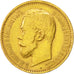 Moneta, Russia, Nicholas II, 5 Roubles, 1897, St. Petersburg, BB, Oro, KM:62