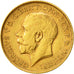 Münze, Großbritannien, George V, 1/2 Sovereign, 1911, SS+, Gold, KM:819