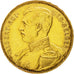 Coin, Belgium, 20 Francs, 20 Frank, 1914, AU(50-53), Gold, KM:78