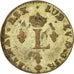 Coin, France, Louis XV, Double sol (2 sous) en billon, 2 Sols,1764,Paris,KM500.1