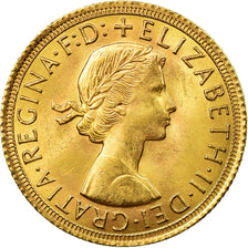 Moneta, Gran Bretagna, Elizabeth II, Sovereign, 1965, SPL-, Oro, KM:908