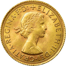 Munten, Groot Bretagne, Elizabeth II, Sovereign, 1965, PR, Goud, KM:908