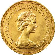 Moneda, Gran Bretaña, Elizabeth II, Sovereign, 1976, EBC, Oro, KM:919