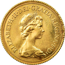 Moneta, Wielka Brytania, Elizabeth II, Sovereign, 1978, AU(55-58), Złoto