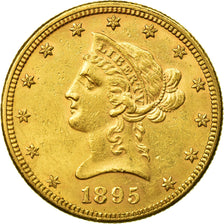 Moneda, Estados Unidos, Coronet Head, $10, Eagle, 1895, U.S. Mint, Philadelphia