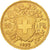 Switzerland, 20 Francs, 1899, Bern, Gold, KM:35.1